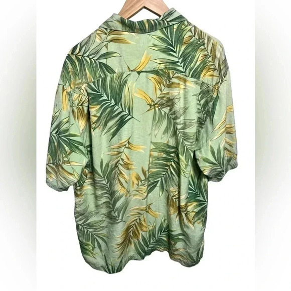 Vintage 90s Tommy Bahama Relax Fit Hawaiian 100% Silk - Picture 2 of 9
